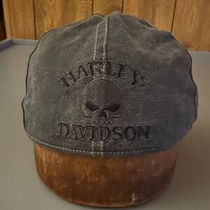 Harley-Davidson Men’s XL Gray Skull Cap